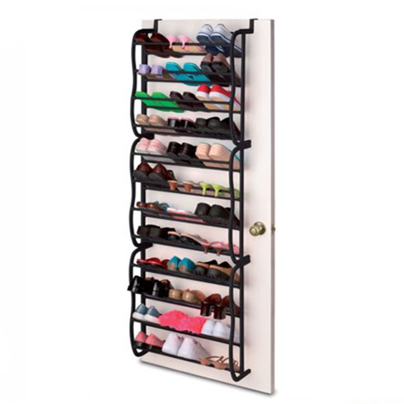 📢📢50% OFF !! ⏰ Over-the-Door Shoe Rack Organizer – 24 pockets & tool-free install – Fits standard doors, holds up to 24 pairs – perfect for entryway or closet 🚪✨