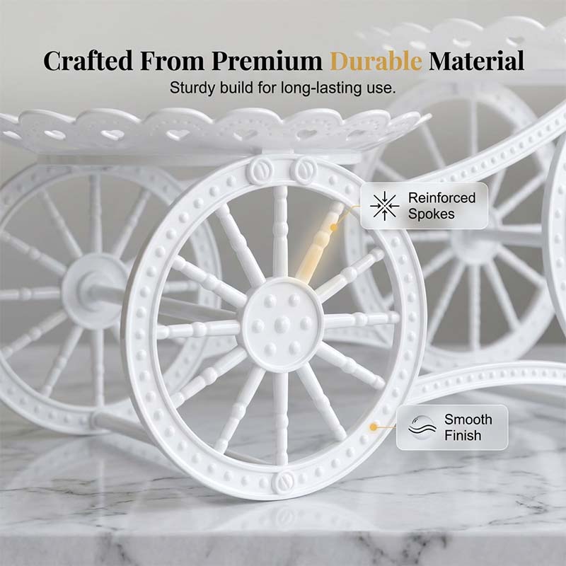 📢📢50% OFF !! ⏰Two-Tier Carriage Serving Stand