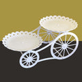 📢📢50% OFF !! ⏰Two-Tier Carriage Serving Stand