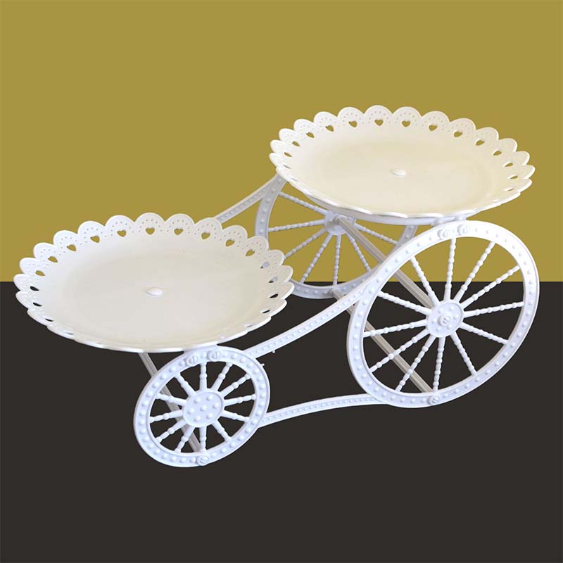 📢📢50% OFF !! ⏰Two-Tier Carriage Serving Stand