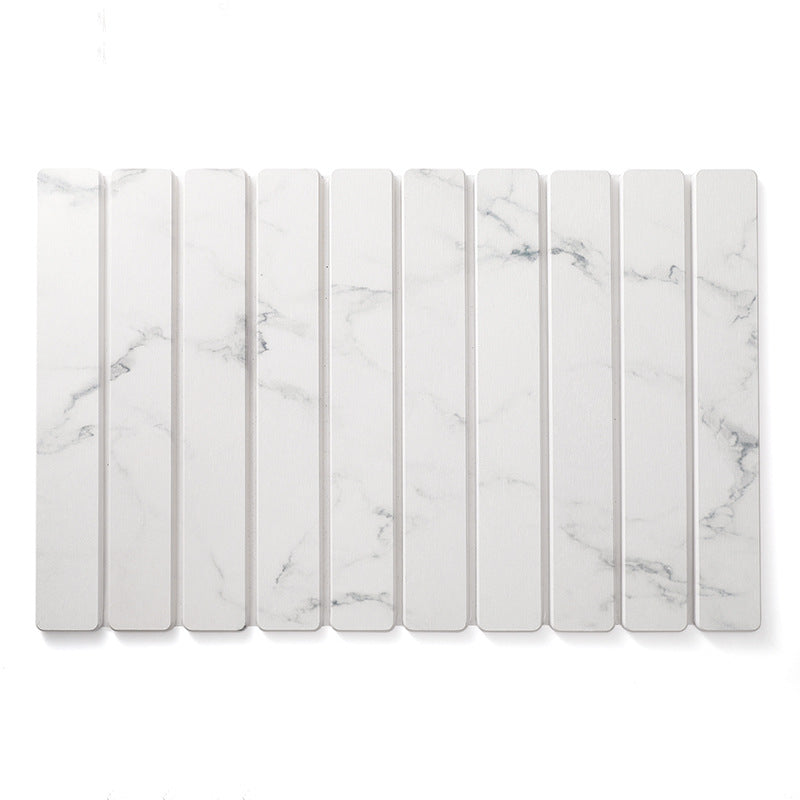 📢📢40% OFF !! ⏰Luxury Marble Effect Diatomaceous Earth Drying Mat – 60-Second Super Absorbent & Heat-Resistant