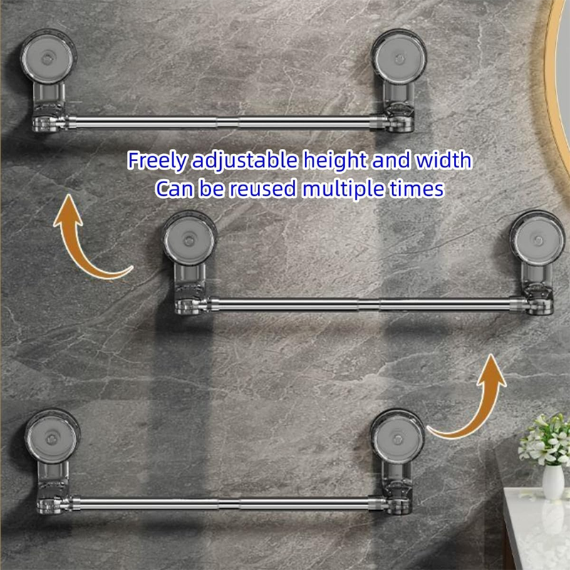 📢📢50% OFF !! ⏰Retractable Suction Cup Towel Bar