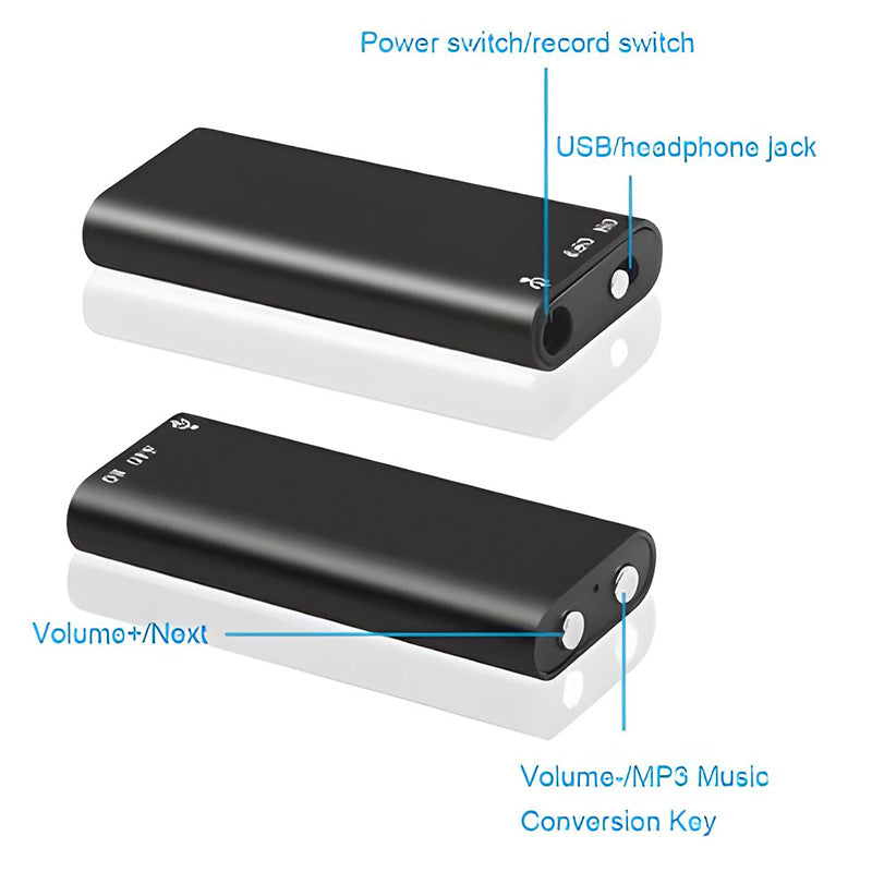 📢📢50% OFF !! ⏰Mini Digital Audio Voice Recorder Pen Dictaphone