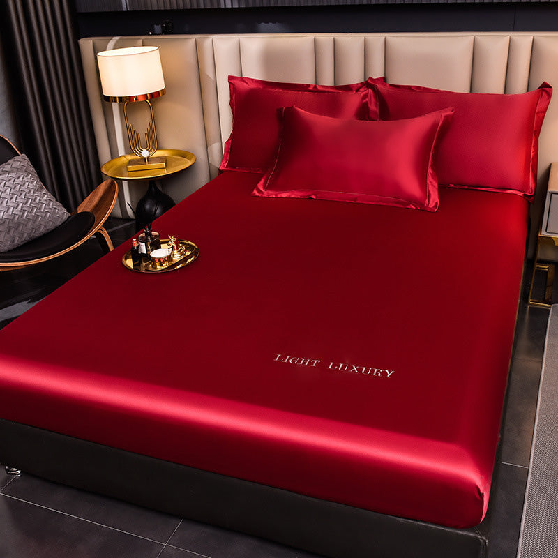 📢📢50% OFF !! ⏰Luxury Satin Bed Sheet Set