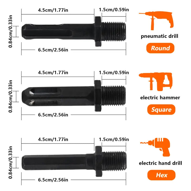 📢📢50% OFF !! ⏰Heavy Duty Log Splitter Screw Cone Drill Bits