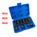 📢📢40% OFF !! ⏰1/2 Drive Triple Square Spline Bit Socket Set