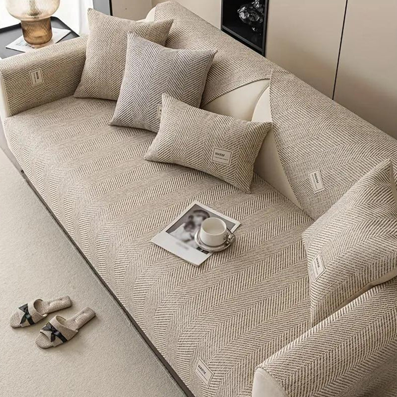 📢📢50% OFF !! ⏰Modern Herringbone Pattern Couch Cover