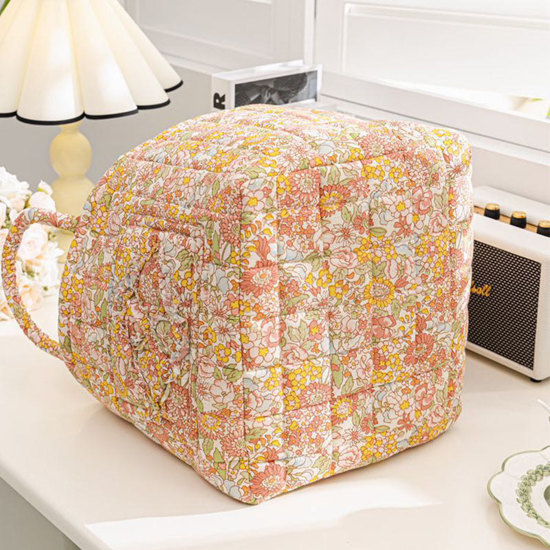 📢📢50% OFF !! ⏰Portable Floral Fabric Storage Basket