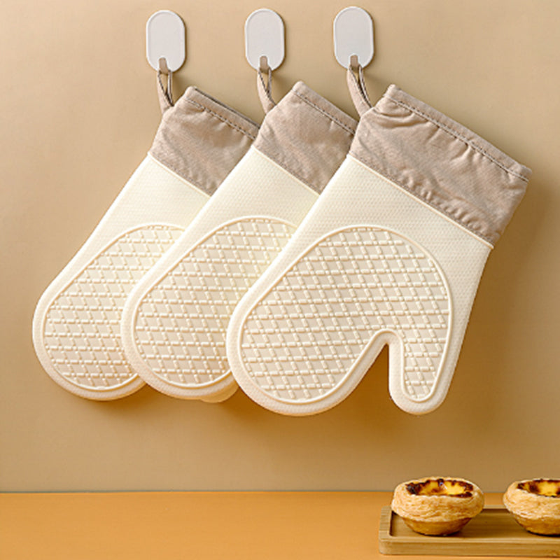 📢📢50% OFF !! ⏰[Practical Gifts] Heat-Resistant Baking Silicone Gloves