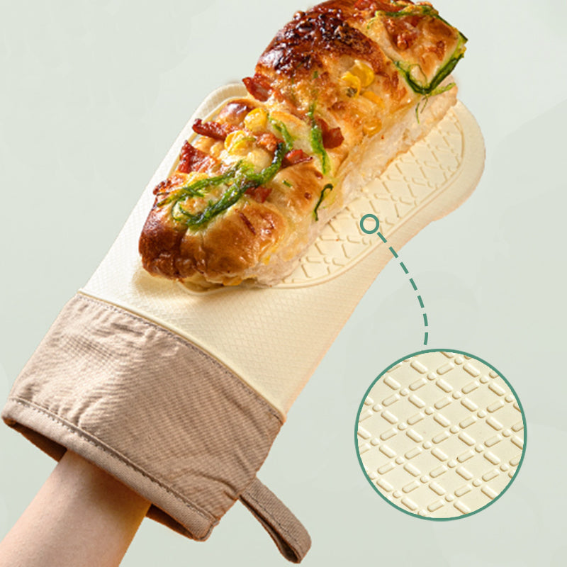 📢📢50% OFF !! ⏰[Practical Gifts] Heat-Resistant Baking Silicone Gloves