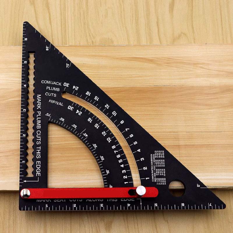 📢📢50% OFF !! ⏰7inch Aluminum Alloy Rafter Square for Carpenter