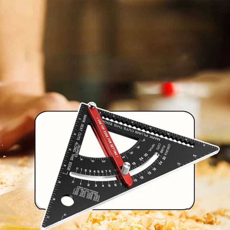 📢📢50% OFF !! ⏰7inch Aluminum Alloy Rafter Square for Carpenter