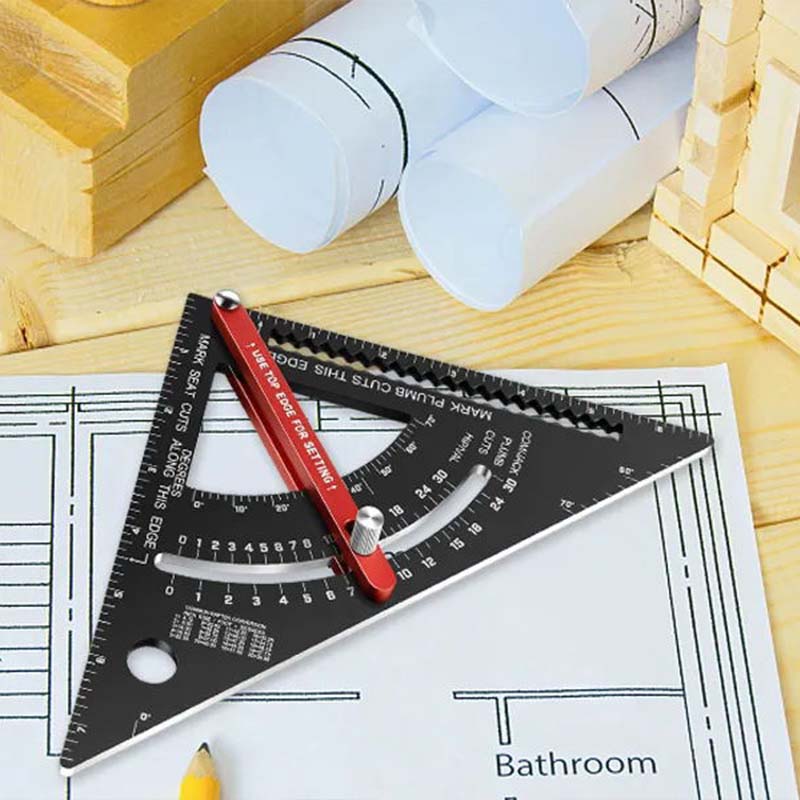 📢📢50% OFF !! ⏰7inch Aluminum Alloy Rafter Square for Carpenter