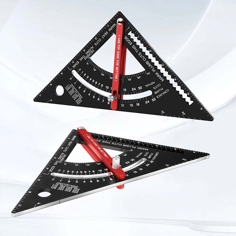 📢📢50% OFF !! ⏰7inch Aluminum Alloy Rafter Square for Carpenter