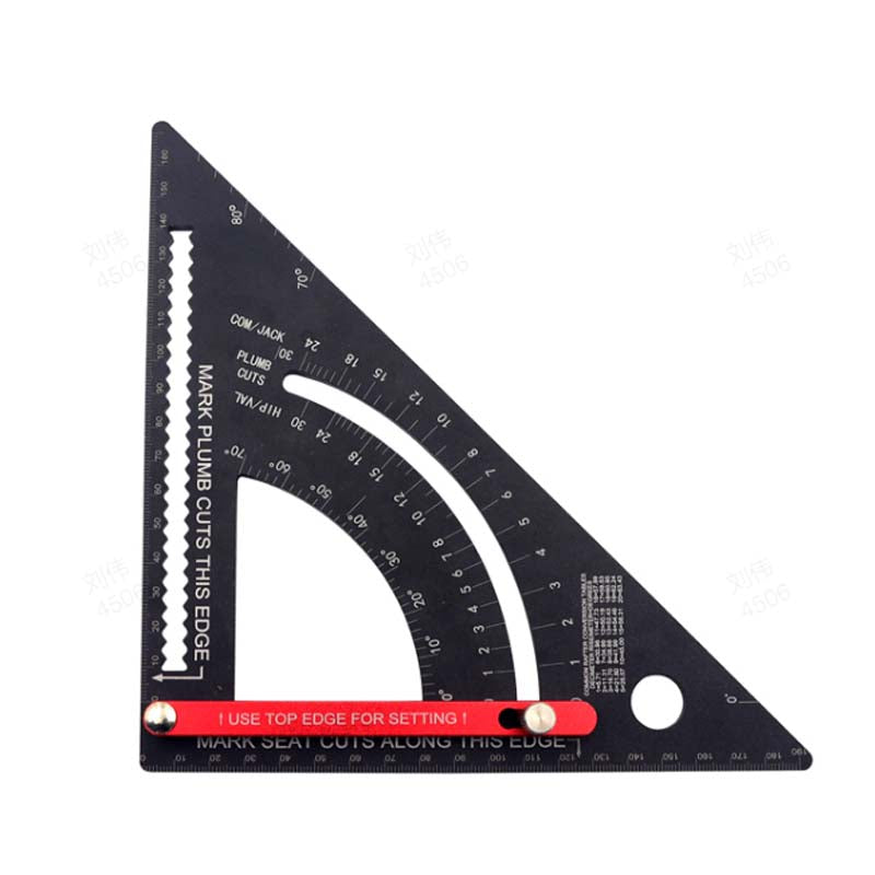 📢📢50% OFF !! ⏰7inch Aluminum Alloy Rafter Square for Carpenter