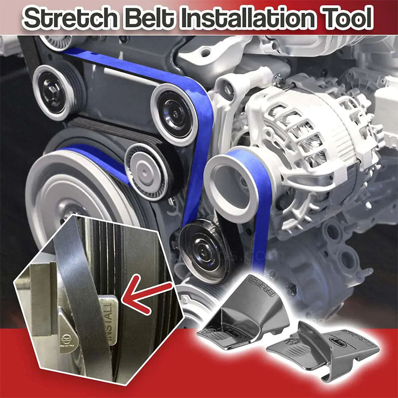 📢📢50% OFF !! ⏰Stretch Belt Remover & Installer Tool Set