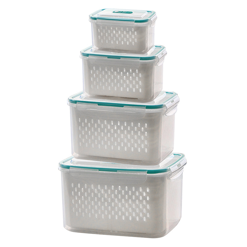 📢📢50% OFF !! ⏰2 in 1 Draining Fresh-Keep Food Container