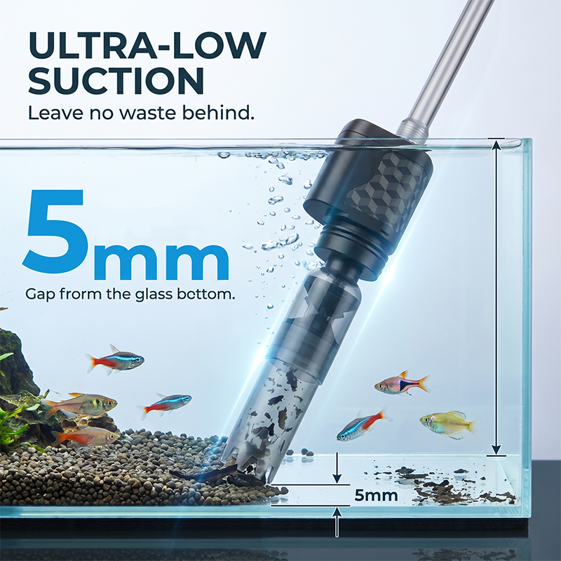 📢📢40% OFF !! ⏰Effortless Cleaning Electric Aquarium Vacuum