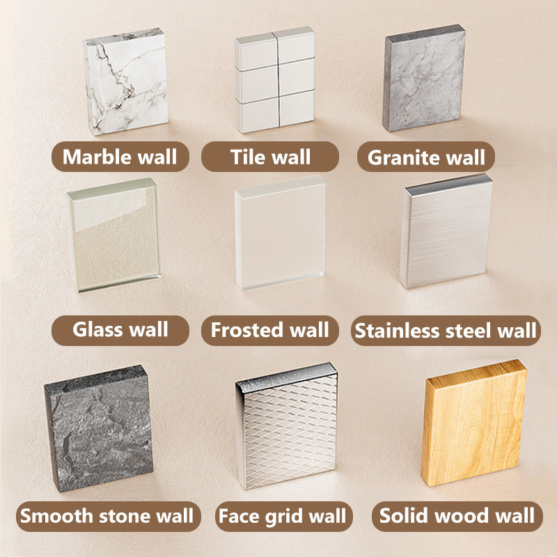 📢📢50% OFF !! ⏰5PCS Punch-Free Ripple Wall Adhesive Hooks