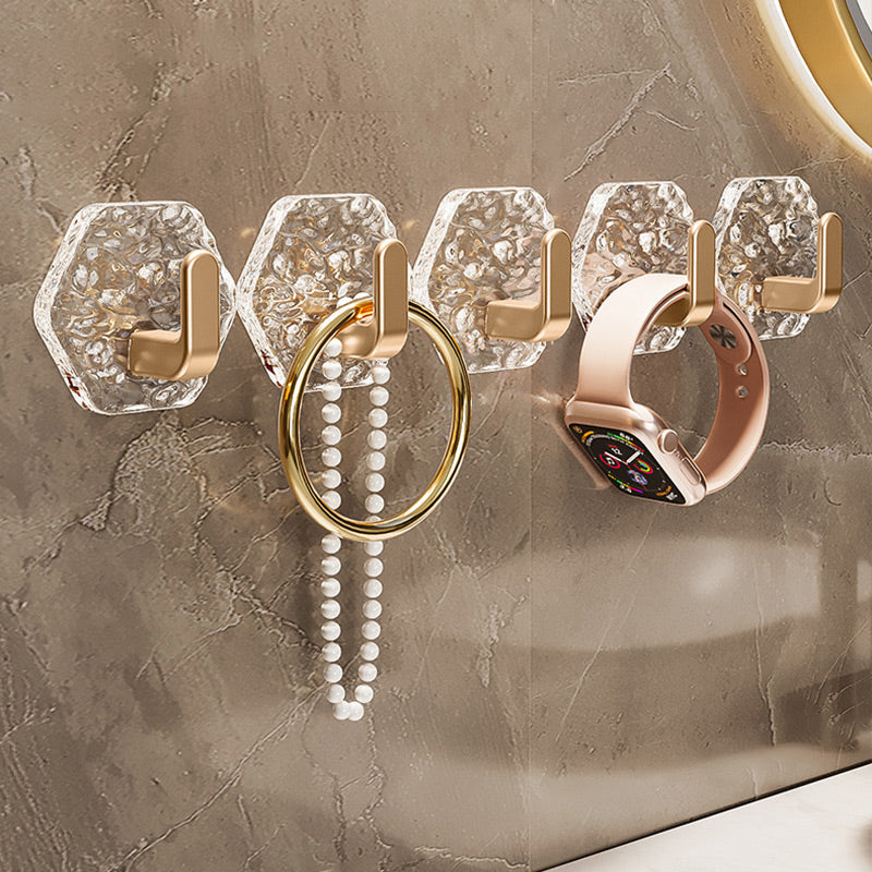 📢📢50% OFF !! ⏰5PCS Punch-Free Ripple Wall Adhesive Hooks