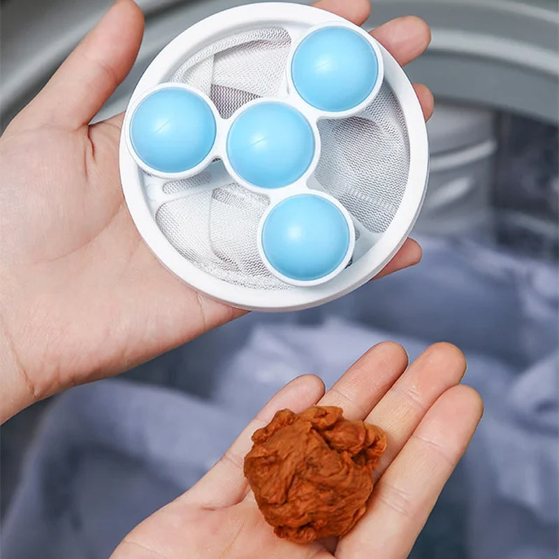 📢📢50% OFF !! ⏰Hair Filter Bag Lint Catcher for Washing Machine