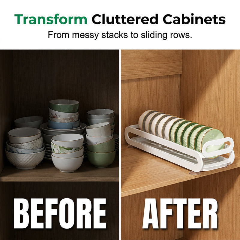 No-Drill Pull-Out Cabinet Organizer