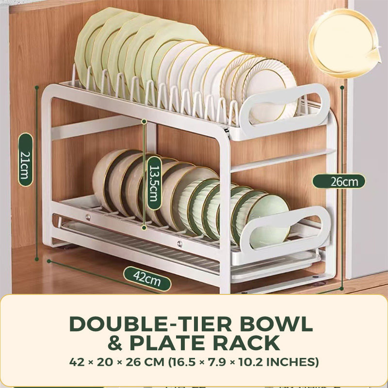 No-Drill Pull-Out Cabinet Organizer