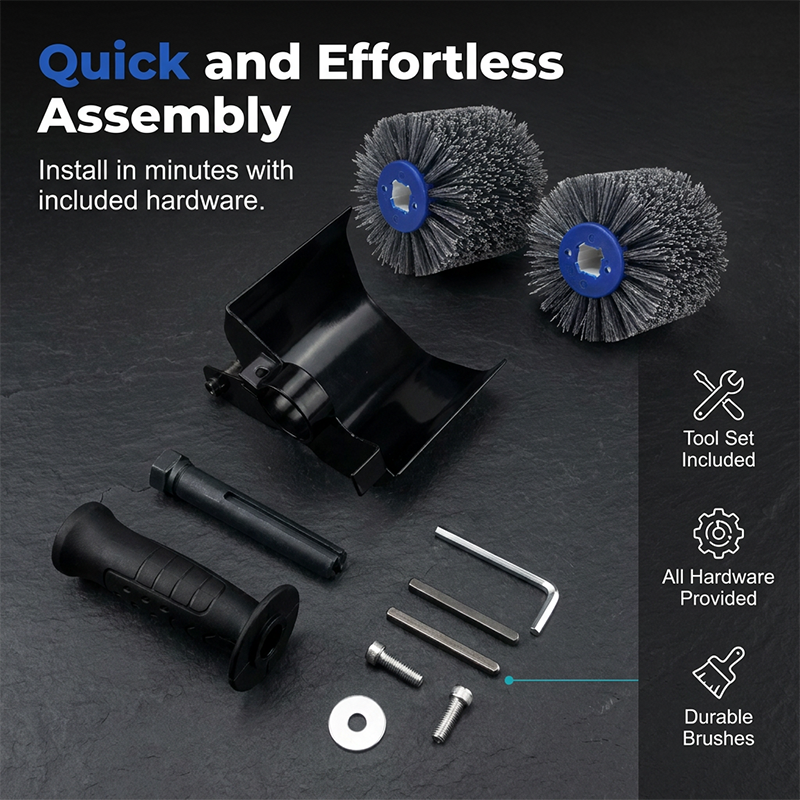 📢📢50% OFF !! ⏰Nylon Abrasive Wire Drum Polishing Wheel