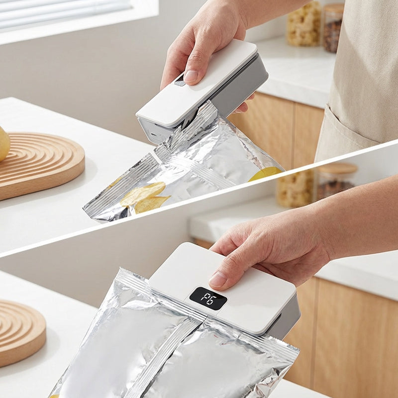 📢📢50% OFF !! ⏰Rechargeable 2-in-1 Mini Bag Sealer with Cutter