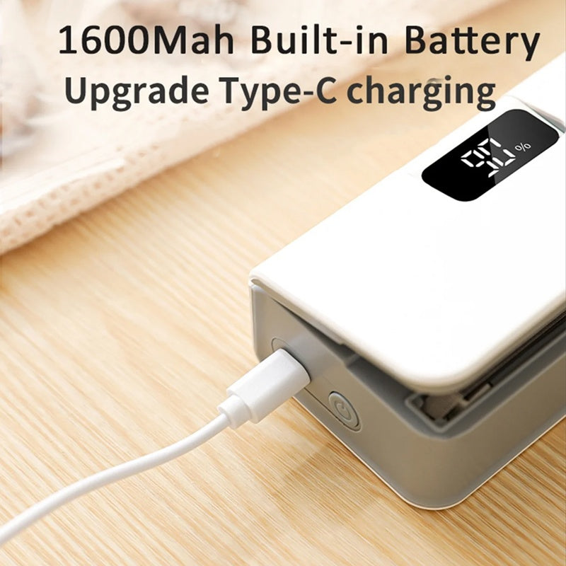 📢📢50% OFF !! ⏰Rechargeable 2-in-1 Mini Bag Sealer with Cutter