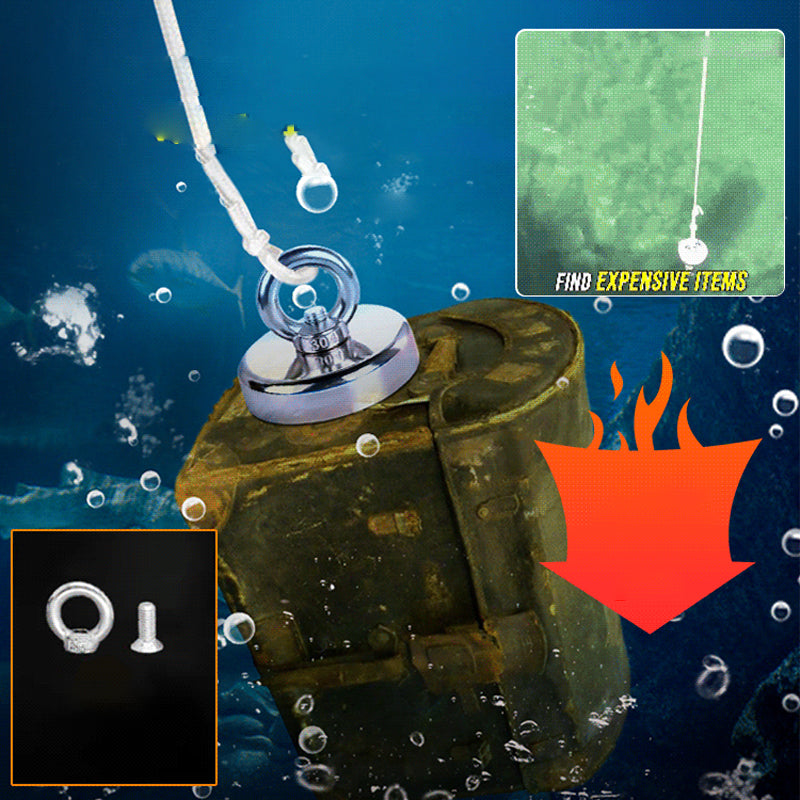 📢📢50% OFF !! ⏰Deep-water Magnetic Salvage Magnet Set
