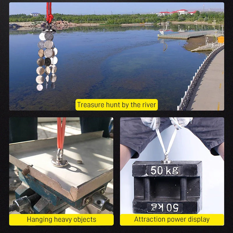 📢📢50% OFF !! ⏰Deep-water Magnetic Salvage Magnet Set
