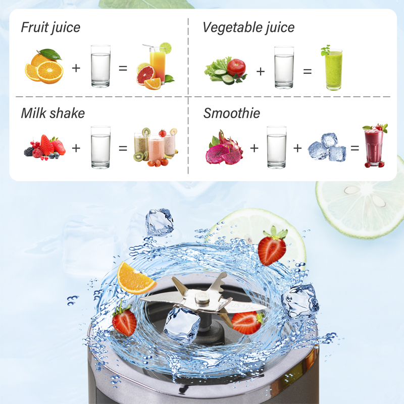 📢📢40% OFF !! ⏰Wireless Portable Juicer with 10 Blades