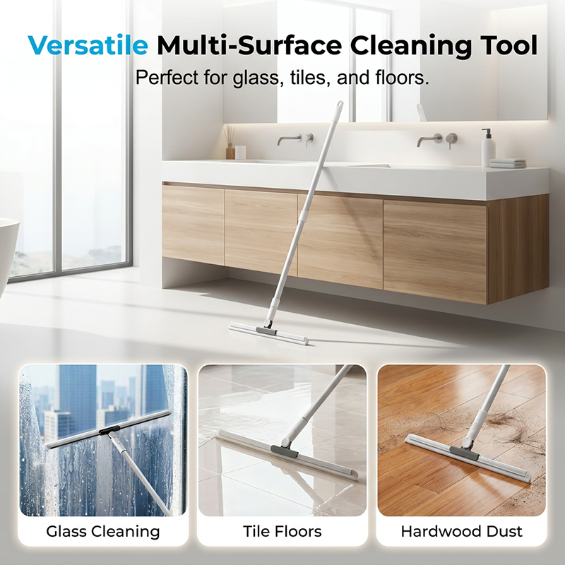 📢📢50% OFF !! ⏰Portable Silicone Squeegee Mop with Rotating Head