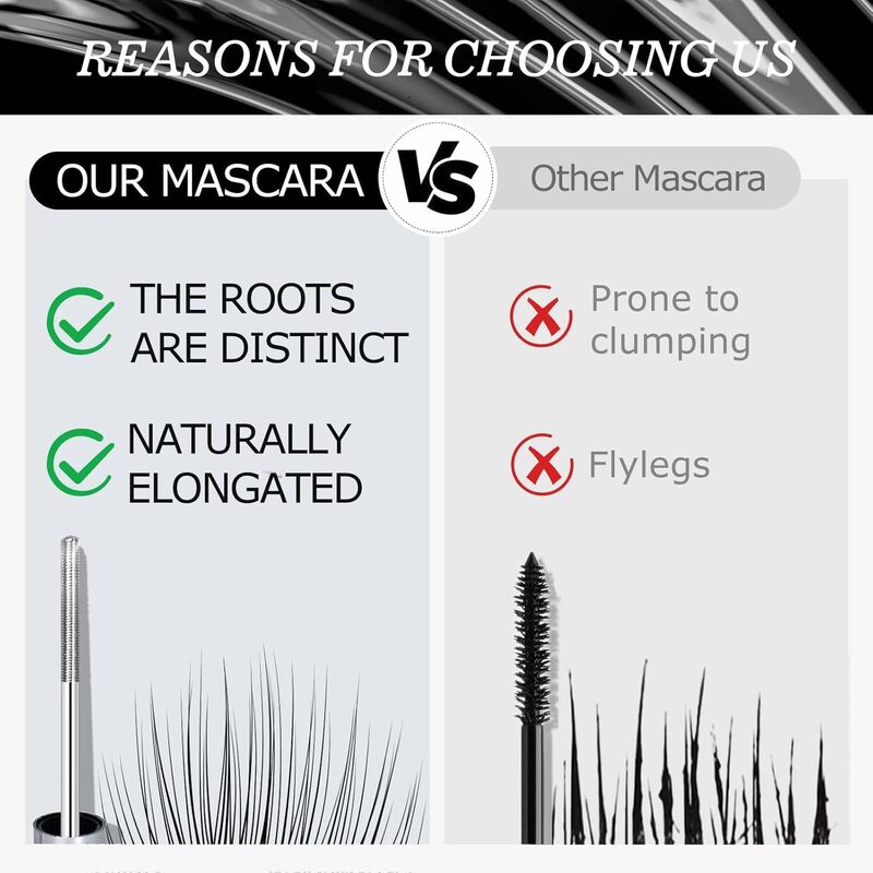 📢📢50% OFF !! ⏰Volumizing Lengthening Curling Mascara