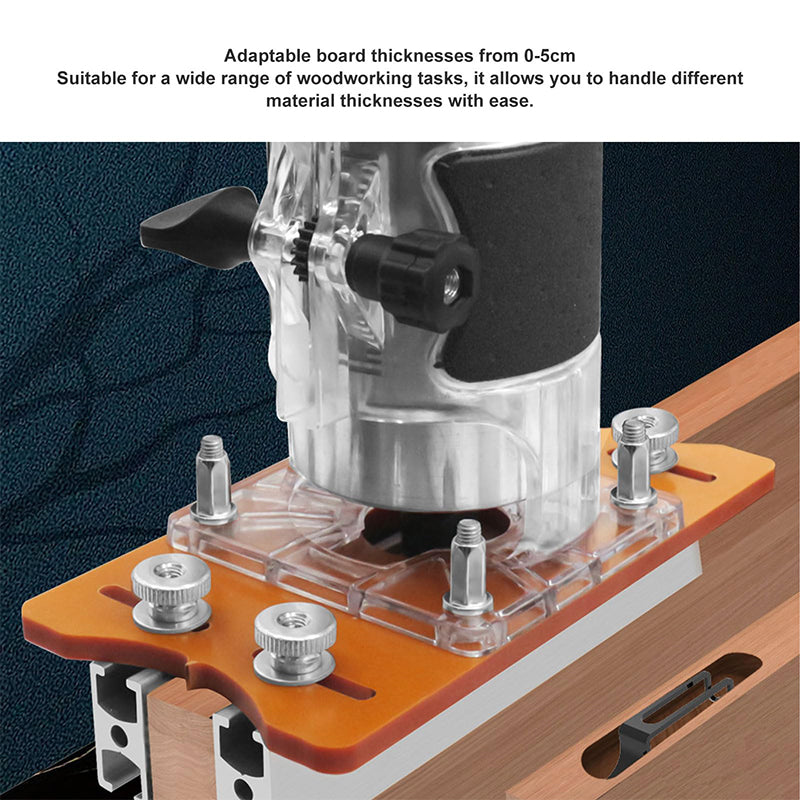 📢📢40% OFF !! ⏰2-in-1 Compact Wood Slotting Base