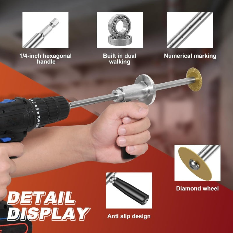 📢📢50% OFF !! ⏰PVC Pipe Inside Cutter with Cutting Wheel