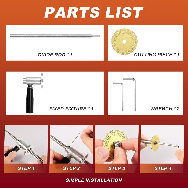 📢📢50% OFF !! ⏰PVC Pipe Inside Cutter with Cutting Wheel