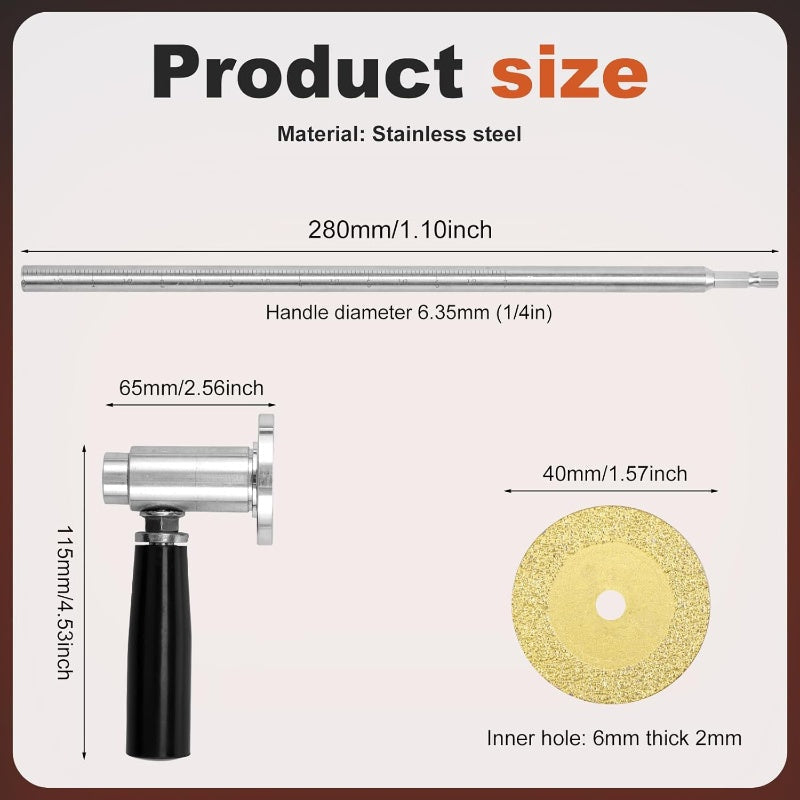 📢📢50% OFF !! ⏰PVC Pipe Inside Cutter with Cutting Wheel