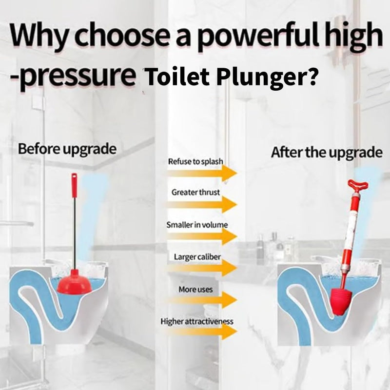 📢📢35% OFF !! ⏰High-Pressure Plunger for Toilets & Drains