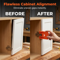 📢📢50% OFF !! ⏰ Cabinet Door Hinge Drilling Guide – Magnetic Clamp, Precise Alignment, 35mm 🪚
