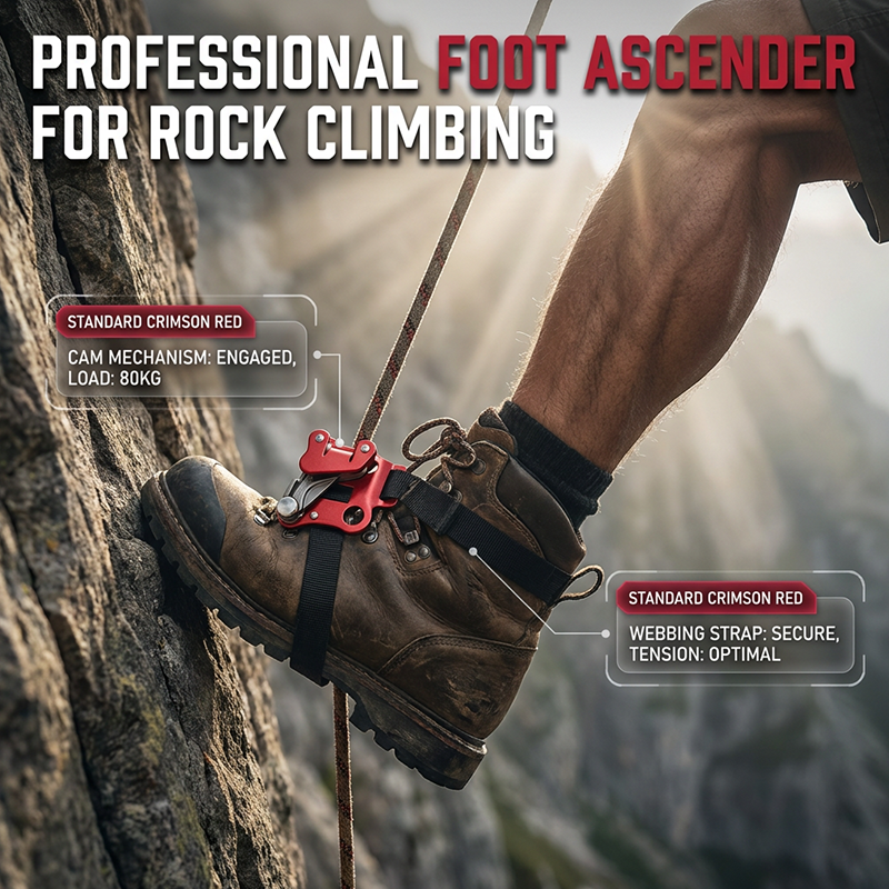 📢📢50% OFF !! ⏰Professional Foot Ascender for Rock Climbing