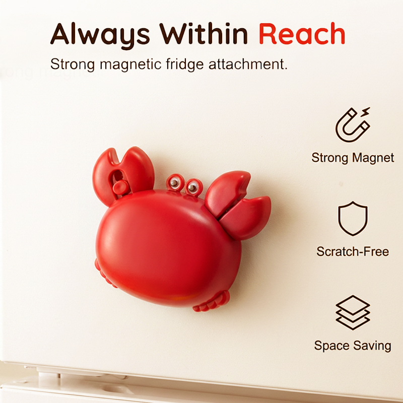📢📢50% OFF !! ⏰Multifunctional Magnetic Crab-Shaped Bottle Opener