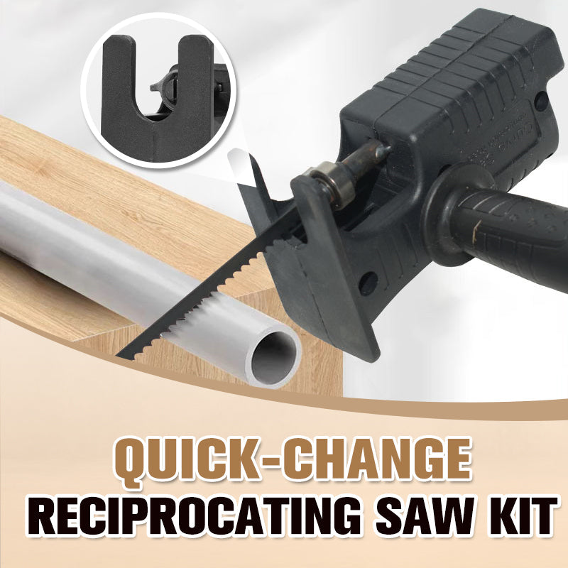 📢📢50% OFF !! ⏰Quick-Change Reciprocating Saw Kit