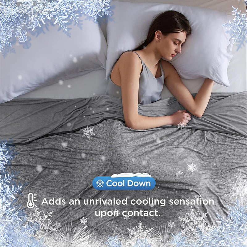 📢📢40% OFF !! ⏰Cooling Blanket for Hot Sleepers