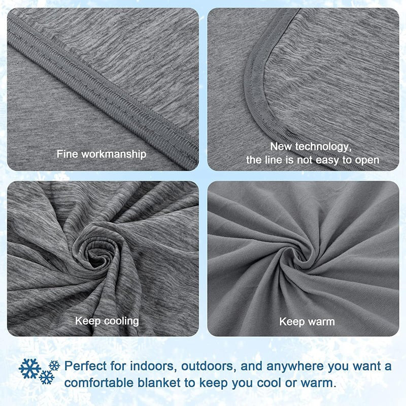 📢📢40% OFF !! ⏰Cooling Blanket for Hot Sleepers