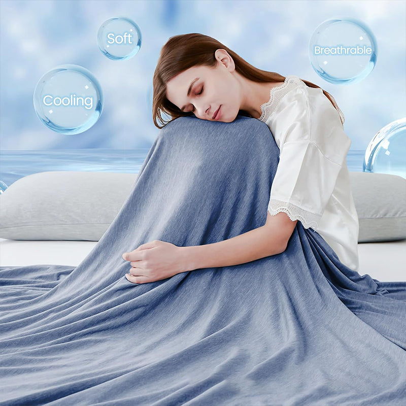 📢📢40% OFF !! ⏰Cooling Blanket for Hot Sleepers