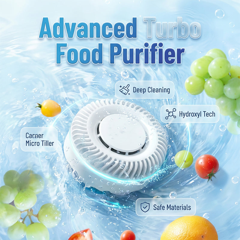📢📢50% OFF !! ⏰Smart Fruit and Vegetable Washer Purifier