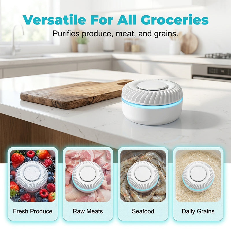 📢📢50% OFF !! ⏰Smart Fruit and Vegetable Washer Purifier