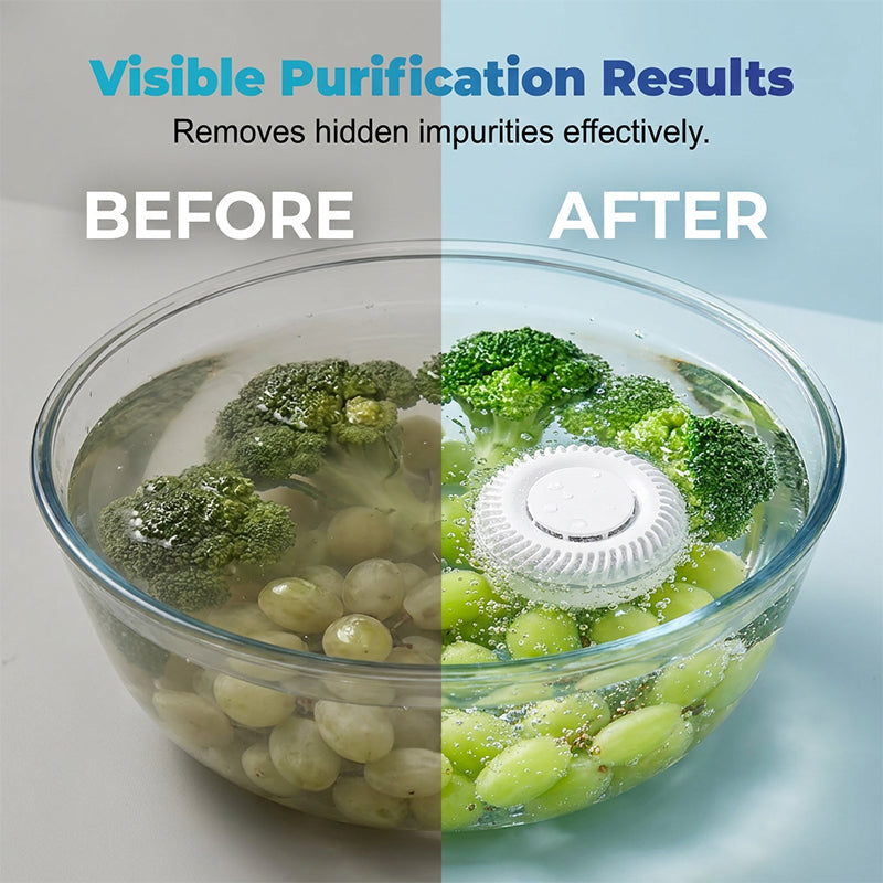 📢📢50% OFF !! ⏰Smart Fruit and Vegetable Washer Purifier
